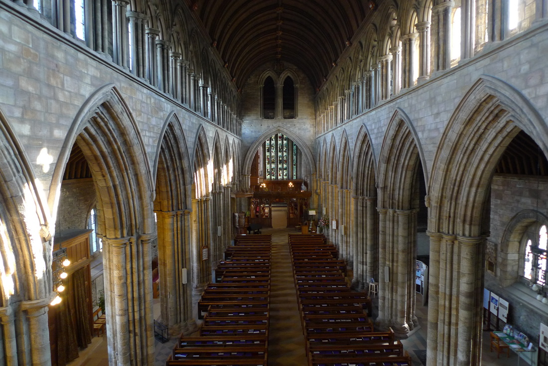 Inside Dunblane Cathedral