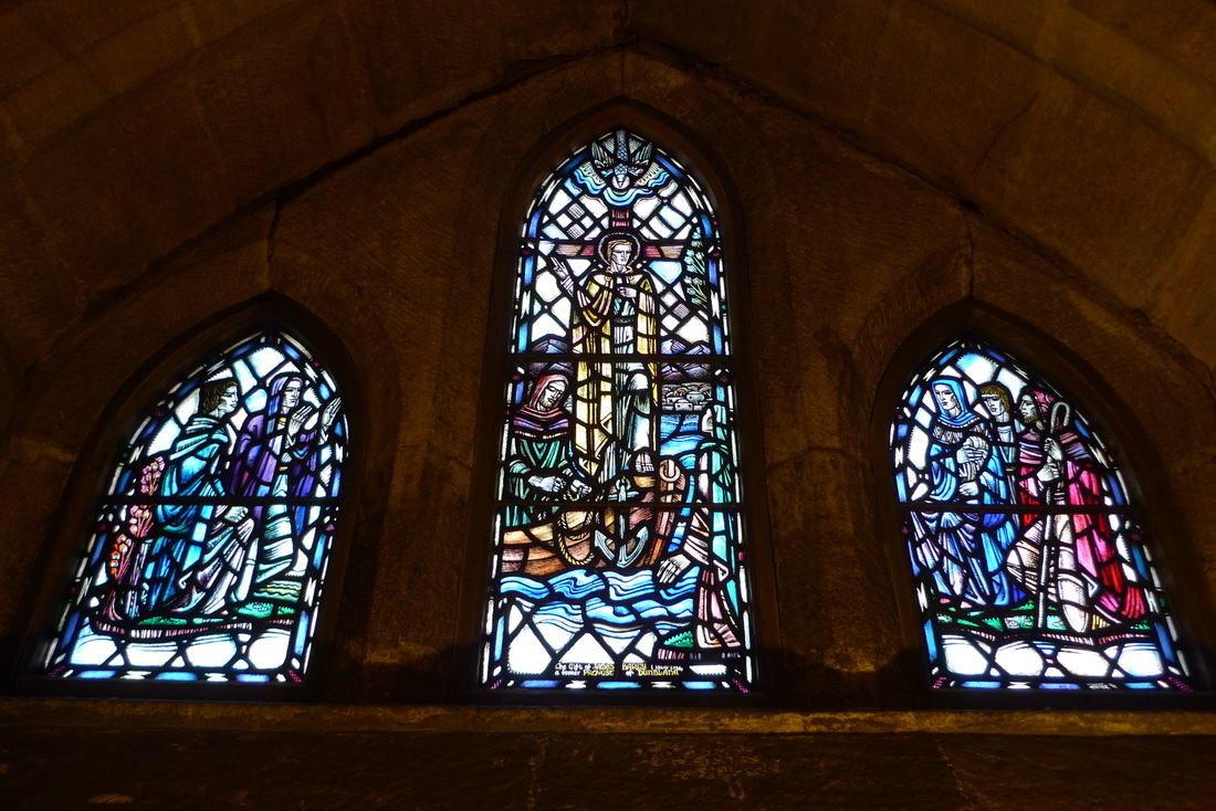 Stained glass windows in Dunblane Cathedral