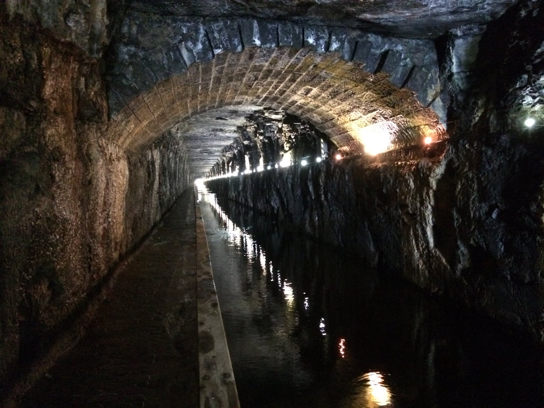 Inside the Falkirk Tunnel