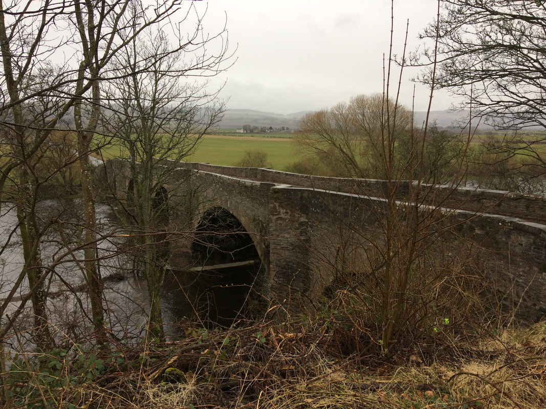 Forteviot Bridge, crossing the River Earn. It dates from 1766