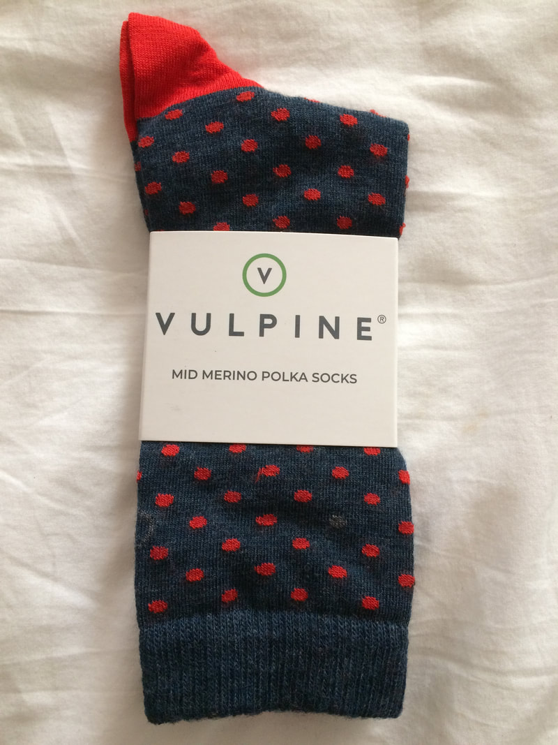 Vulpine mid merino polka socks
