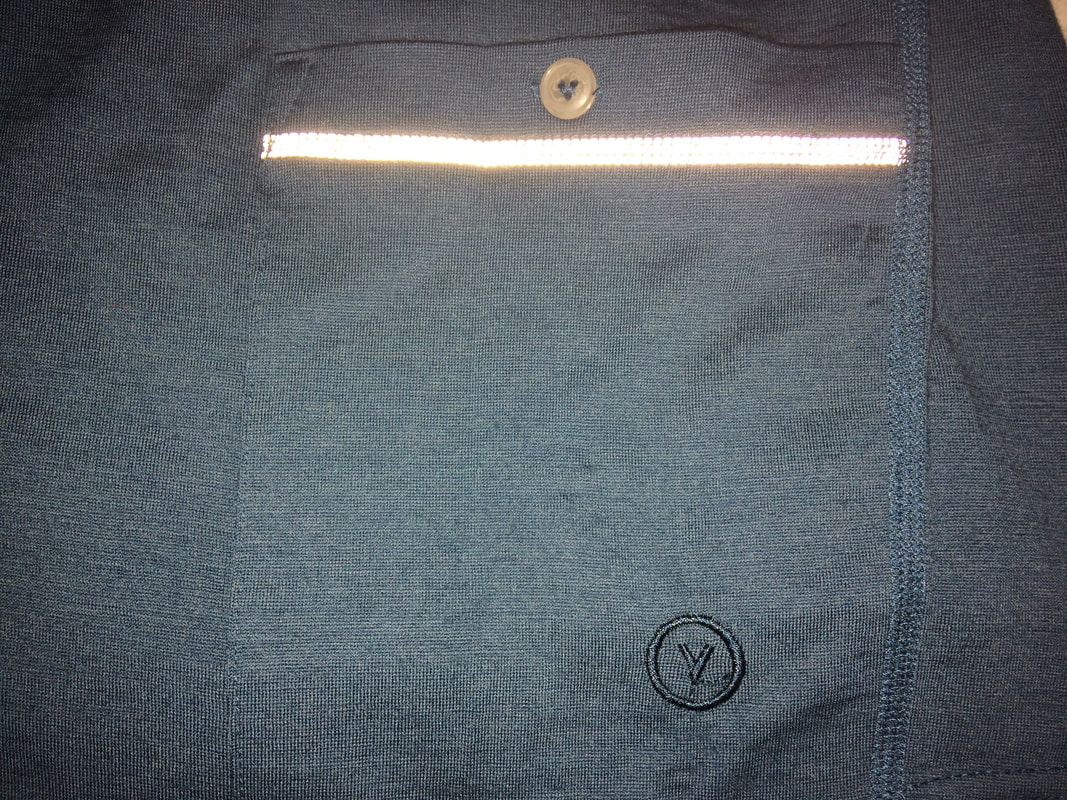 Rear pocket of Vulpine Polo shirt