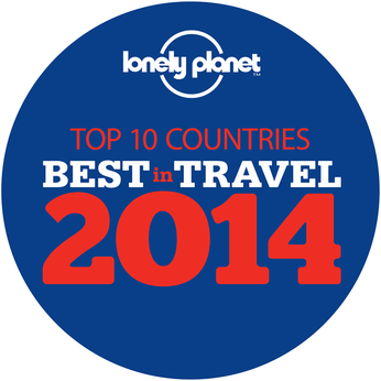 Lonely Planet top 10 countries image