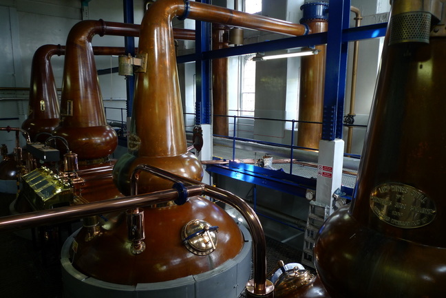 Inside Deanston Distillery