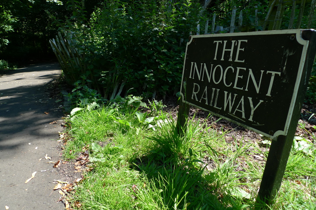 Innocent Railway sign