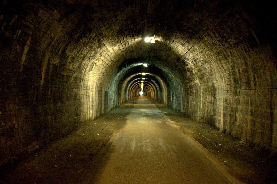 Innocent Railway Tunnel. Image by Stuff Edinburgh stuffedinburgh.com