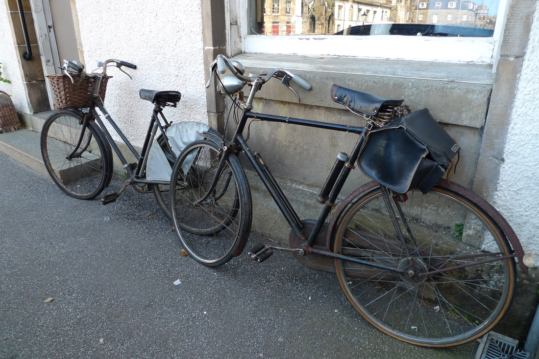 Vintage bicycles in Cullen