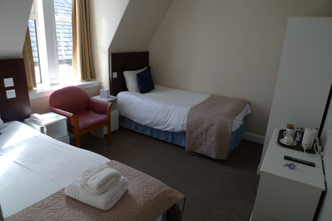Twin room, no sea view, in the Cullen Bay Hotel