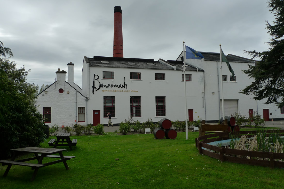 Benromach distillery in Forres