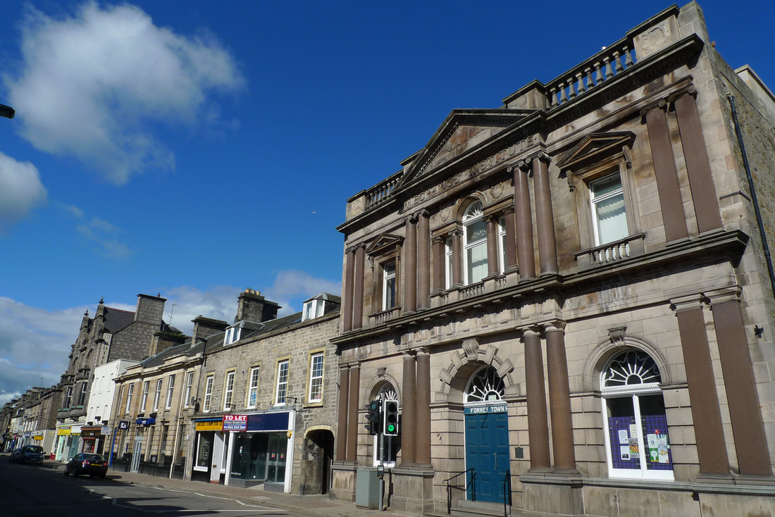 Town Hall in Forres
