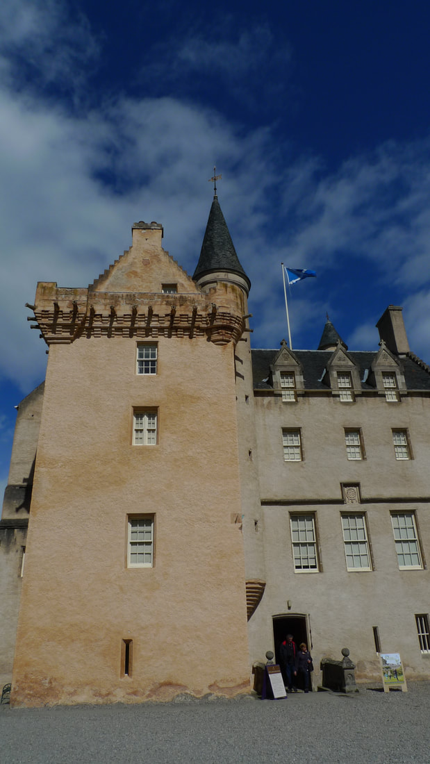 Brodie Castle's tower