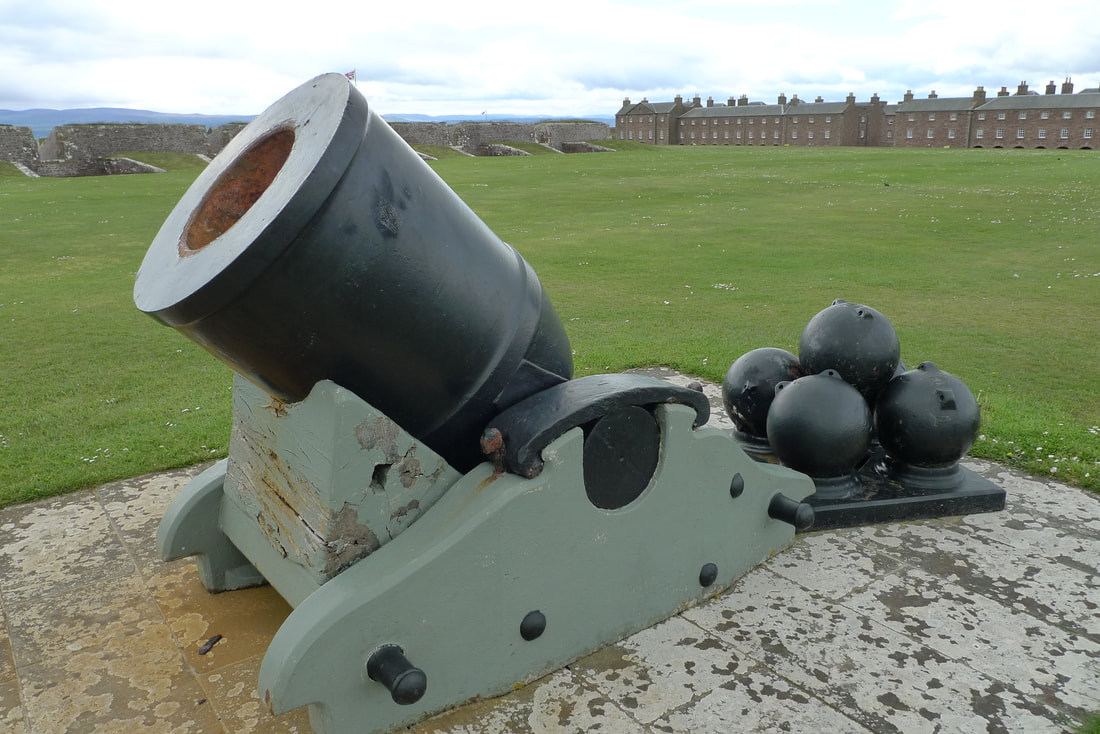 Mortar at Fort George