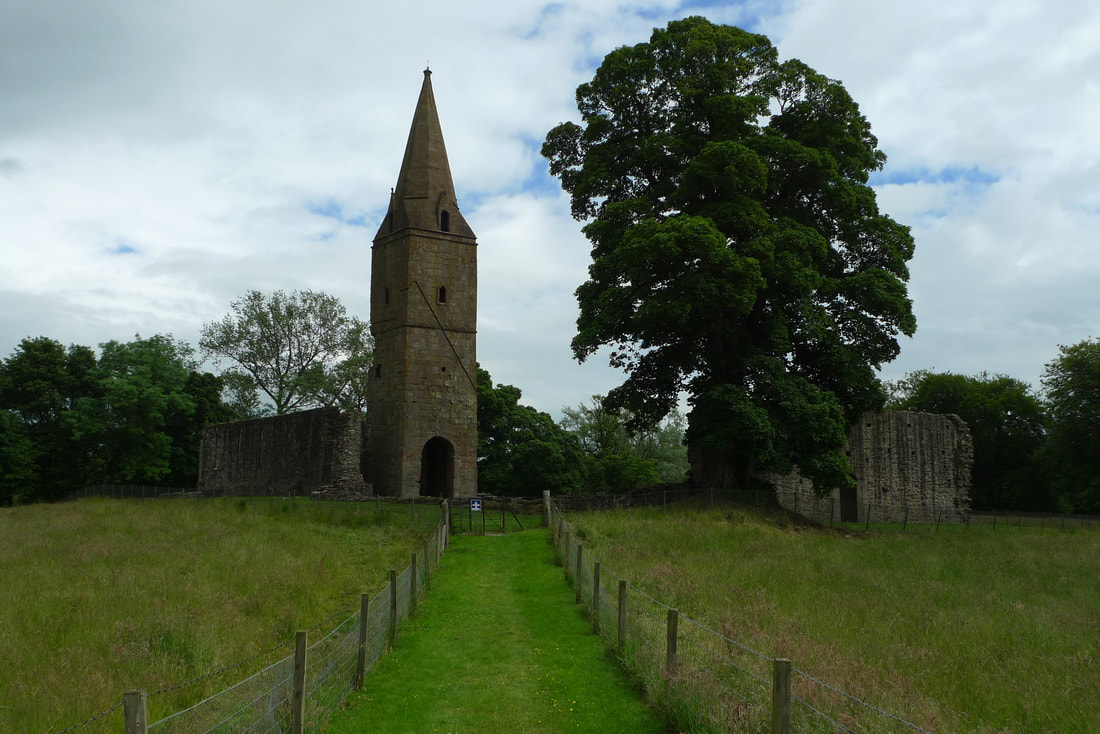 The tower of Restenneth Priory