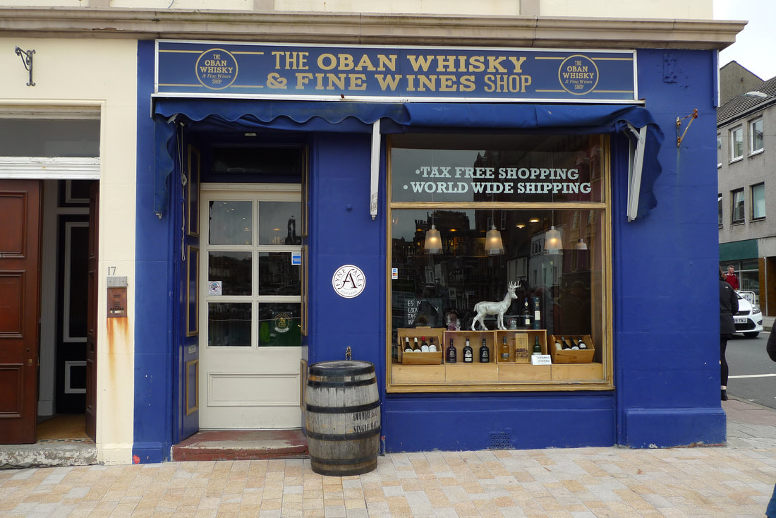 The Oban Whisky and Fine Wines Shop.