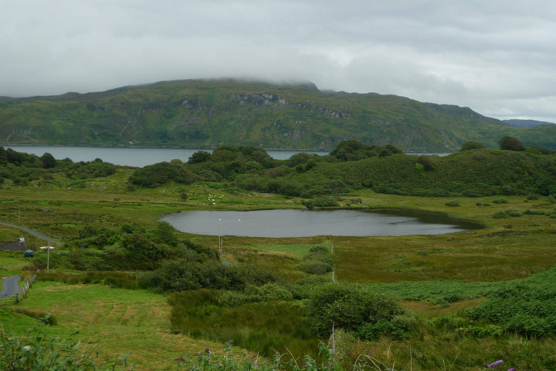 Ballachuan Loch on the Isle of Seil