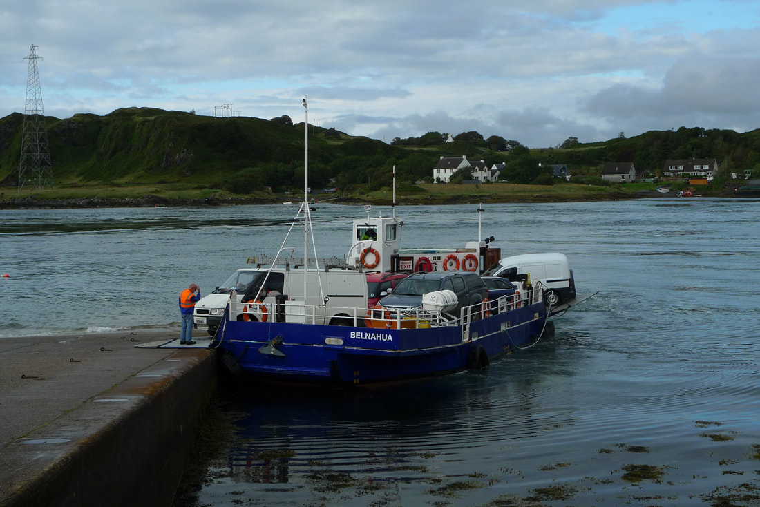 The ferry from Luing to Seil