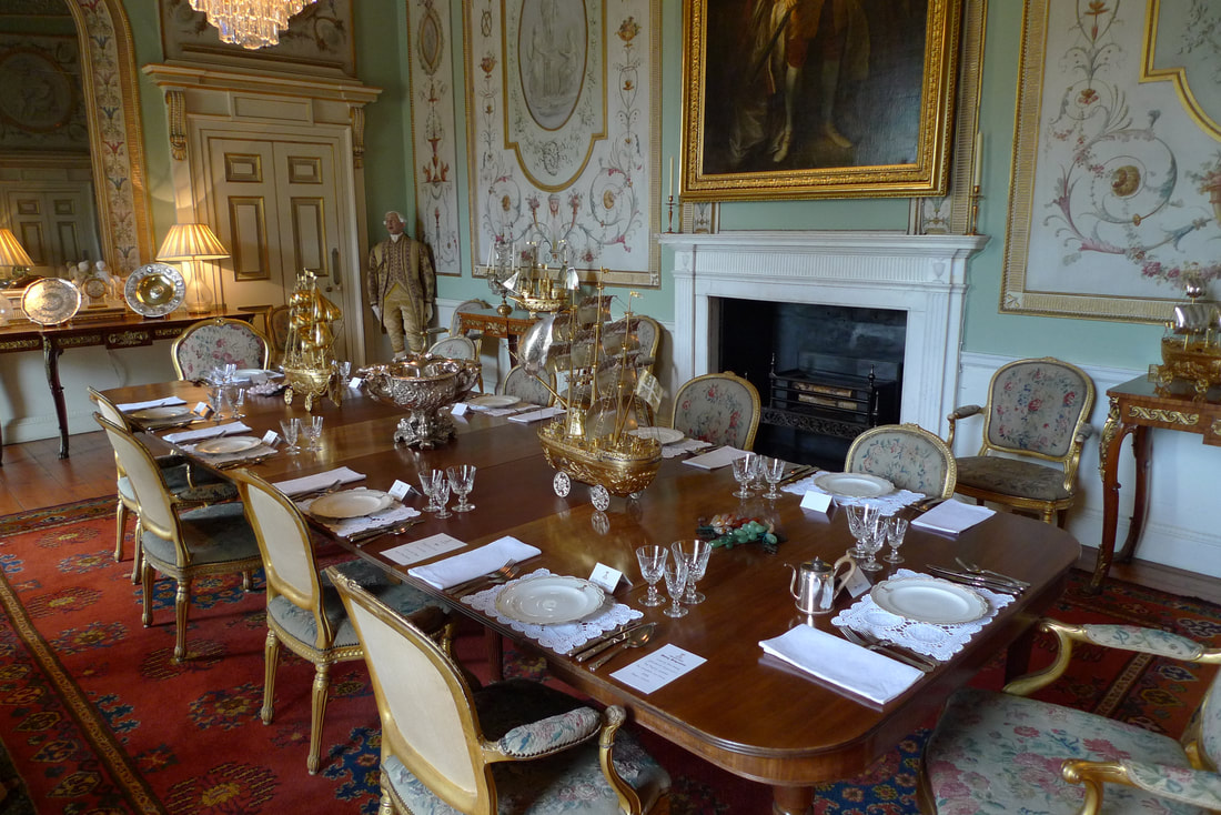 Dinning room in Inveraray Castle